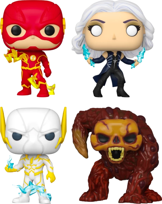 Funko Pop! The Flash (2014) - For The Love Of Godspeed - Bundle (Set Of 4) 3 Funko Pop! The Flash (2014) - For The Love Of Godspeed - Bundle (Set Of 4)
