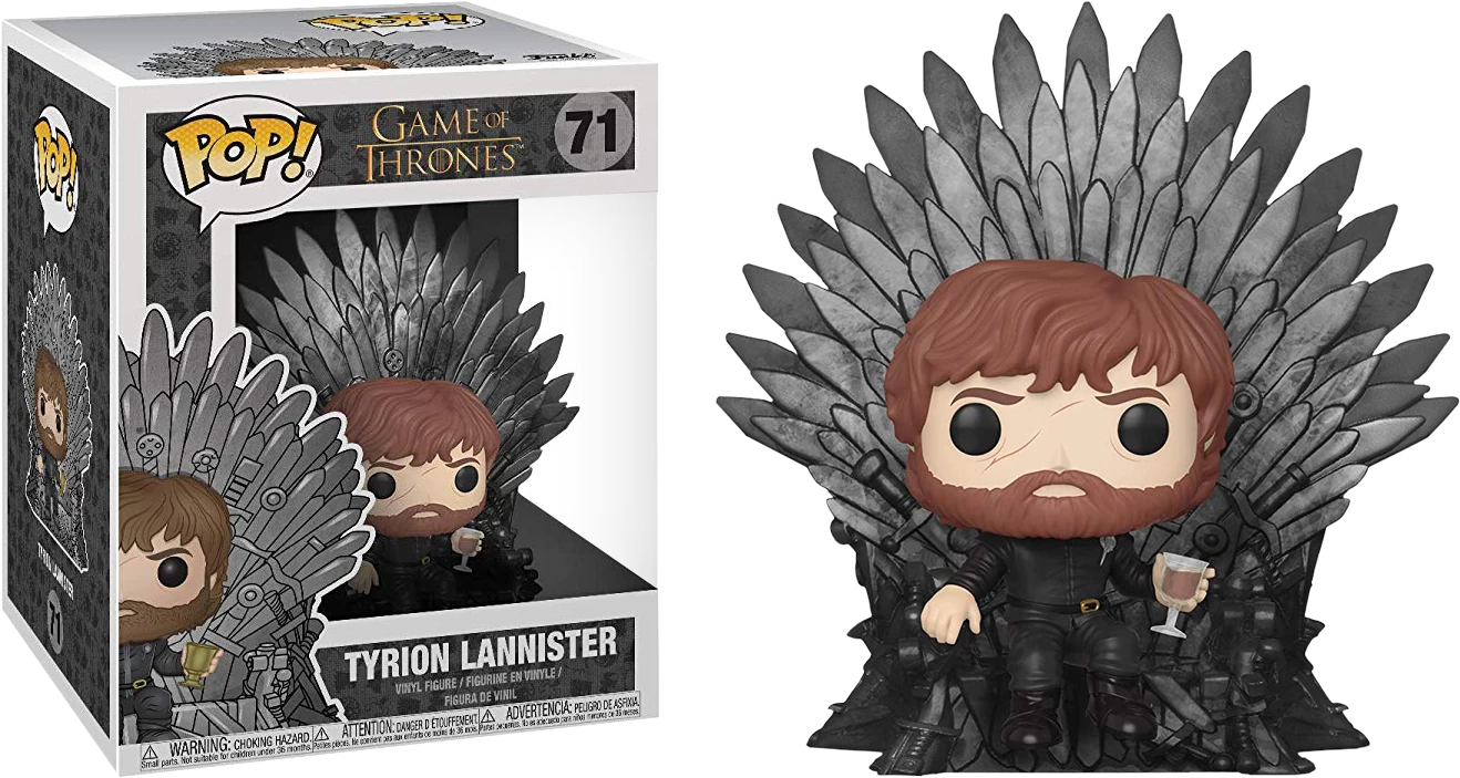 Funko Pop! Game Of Thrones - Tyrion Lannister On Iron Throne Deluxe #71 3 Funko Pop! Game Of Thrones - Tyrion Lannister On Iron Throne Deluxe #71