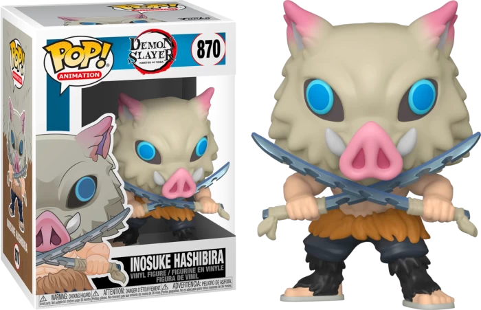 Funko Pop! Demon Slayer - Inosuke Hashibira #870 3 Funko Pop! Demon Slayer - Inosuke Hashibira #870