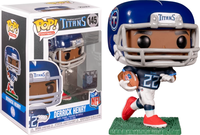 Funko Pop! NFL Football - Derrick Henry Tennessee Titans #145 3 Funko Pop! NFL Football - Derrick Henry Tennessee Titans #145