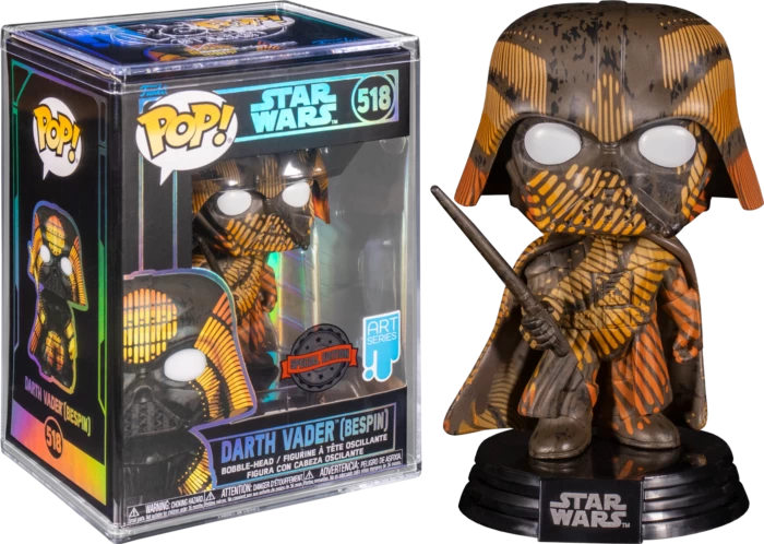 Funko Pop! Star Wars - Darth Vader Mustafar, Hoth, Endor & Bespin Artist Series - Bundle (Set Of 4) 7 Funko Pop! Star Wars - Darth Vader Mustafar, Hoth, Endor & Bespin Artist Series - Bundle (Set Of 4) - Image 5