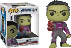 Funko Pop! Avengers 4: Endgame - Hulk With Nano Gauntlet Super Sized 6" #478