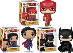 Funko Pop! The Flash (2023) - Worlds Collide - Bundle (Set Of 3)