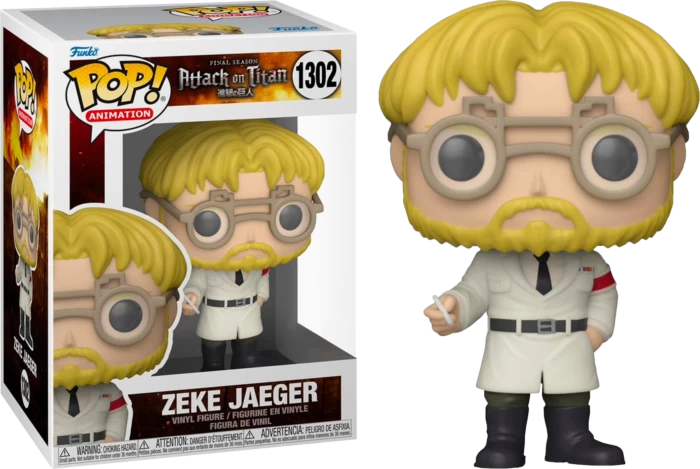 Funko Pop! Attack On Titan - Zeke Jaeger #1302 3 Funko Pop! Attack On Titan - Zeke Jaeger #1302