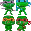 Funko Pop! Teenage Mutant Ninja Turtles II: The Secret Of The Ooze - Artist Series - Bundle (Set Of 4)