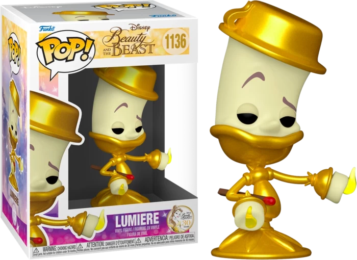 Funko Pop! Beauty And The Beast - True As It Can Pop! 30th Anniversary - Bundle (Set Of 6) 7 Funko Pop! Beauty And The Beast - True As It Can Pop! 30th Anniversary - Bundle (Set Of 6) - Image 5