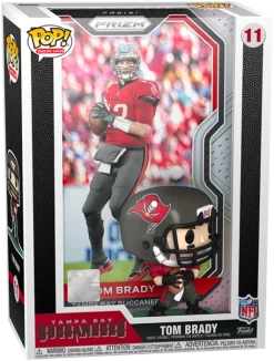Funko Pop! Trading Cards - NFL Football - Tom Brady Tampa Bay Buccaneers With Protector Case #11