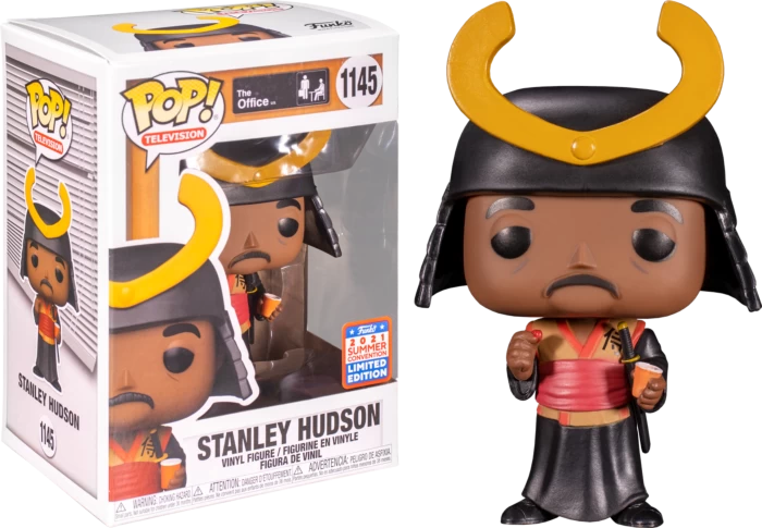 Funko Pop! The Office - Stanley Hudson As Warrior #1145 (2021 Summer Convention Exclusive) 3 Funko Pop! The Office - Stanley Hudson As Warrior #1145 (2021 Summer Convention Exclusive)