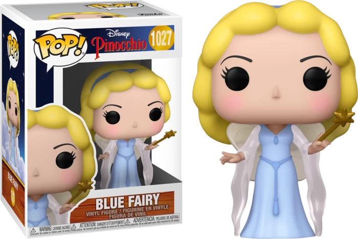 Funko Pop! Pinocchio - Blue Fairy 80th Anniversary #1027 - Chase Chance 3 Funko Pop! Pinocchio - Blue Fairy 80th Anniversary #1027 - Chase Chance
