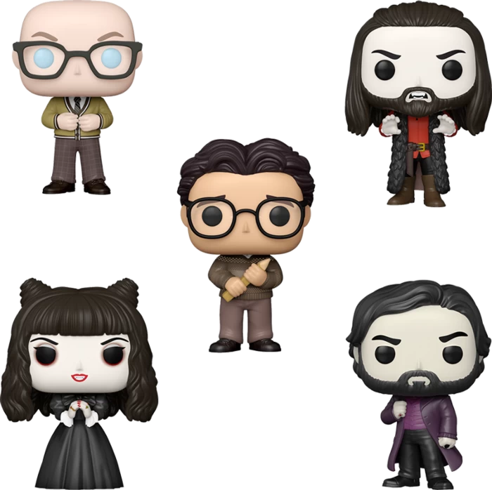 Funko Pop! What We Do In The Shadows (2019) - You're Dead & Outta This World - Bundle (Set Of 5) 3 Funko Pop! What We Do In The Shadows (2019) - You're Dead & Outta This World - Bundle (Set Of 5)