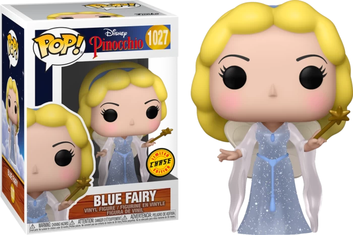 Funko Pop! Pinocchio - Blue Fairy 80th Anniversary #1027 - Chase Chance 4 Funko Pop! Pinocchio - Blue Fairy 80th Anniversary #1027 - Chase Chance - Image 2