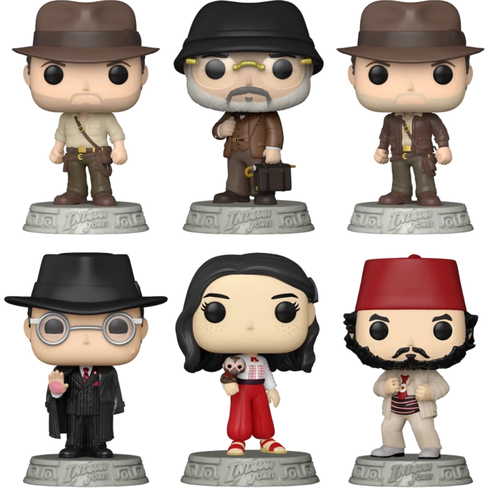 Funko Pop! Indiana Jones - Obtainer Of Rare Antiquities - Bundle (Set Of 6) 3 Funko Pop! Indiana Jones - Obtainer Of Rare Antiquities - Bundle (Set Of 6)