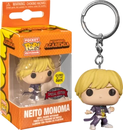 Funko Pocket Pop! Keychain - My Hero Academia - Neito Monoma Glow In The Dark