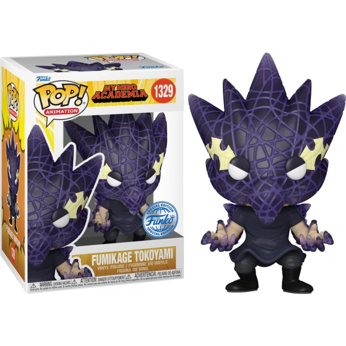 Funko Pop! My Hero Academia - Fumikage Tokoyami (Black Abyss) #1329 3 Funko Pop! My Hero Academia - Fumikage Tokoyami (Black Abyss) #1329
