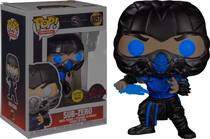 Funko Pop! Mortal Kombat (2021) - Sub-Zero Glow In The Dark #1057 3 Funko Pop! Mortal Kombat (2021) - Sub-Zero Glow In The Dark #1057