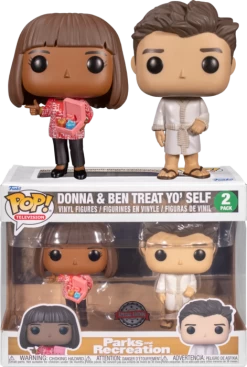 Funko Pop! Parks And Recreation - Donna & Ben Treat Yo' Self - 2-Pack