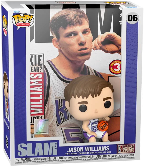 Funko Pop! Cover Magazine - NBA Basketball - Jason Williams SLAM #06 3 Funko Pop! Cover Magazine - NBA Basketball - Jason Williams SLAM #06