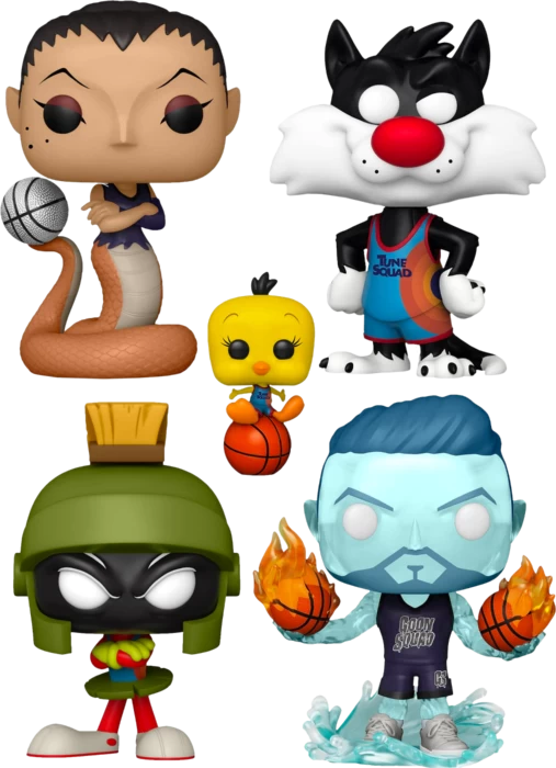 Funko Pop! Space Jam 2: A New Legacy - Come On And Slam - Bundle (Set Of 4) 3 Funko Pop! Space Jam 2: A New Legacy - Come On And Slam - Bundle (Set Of 4)