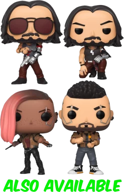 Funko Pop! Cyberpunk 2077 - V-Male Glow In The Dark #588 -Anime Zone Shop cyberpunk 2077 funko pop vinyl figure bundle popcultcha 2 5.1589403354