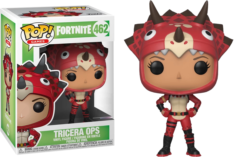 Funko Pop! Fortnite - Tricera Ops #462 3 Funko Pop! Fortnite - Tricera Ops #462