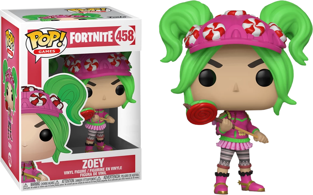 Funko Pop! Fortnite - Zoey #458 3 Funko Pop! Fortnite - Zoey #458