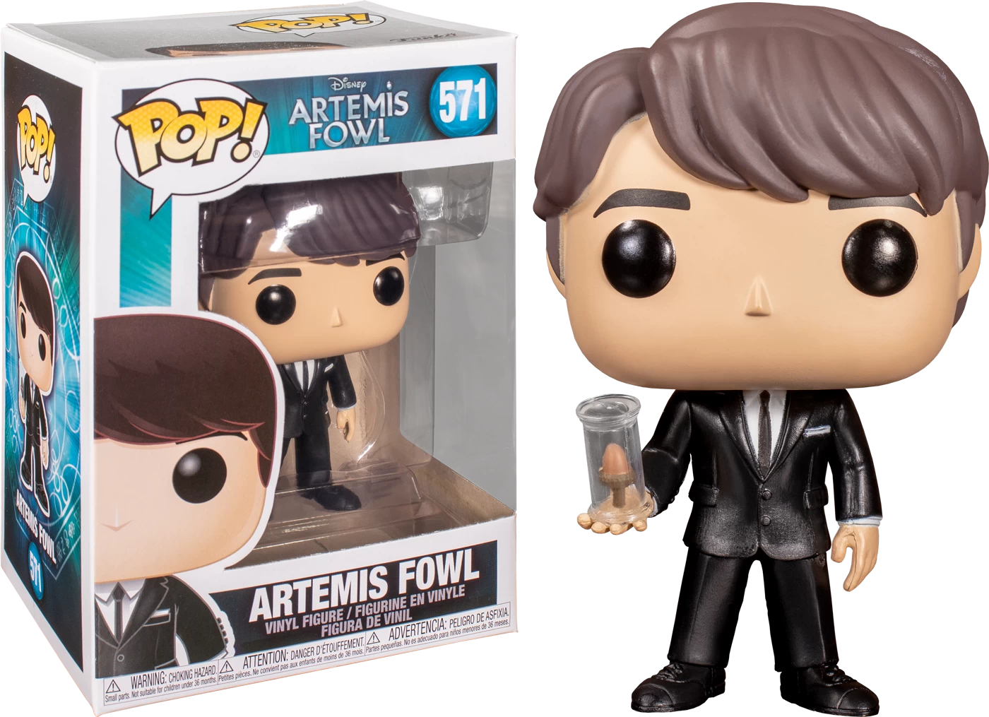 Funko Pop! Artemis Fowl - Artemis Fowl #571 - Chase Chance 3 Funko Pop! Artemis Fowl - Artemis Fowl #571 - Chase Chance