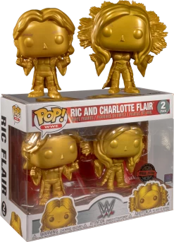 Funko Pop! WWE - Ric Flair & Charlotte Flair - 2-Pack