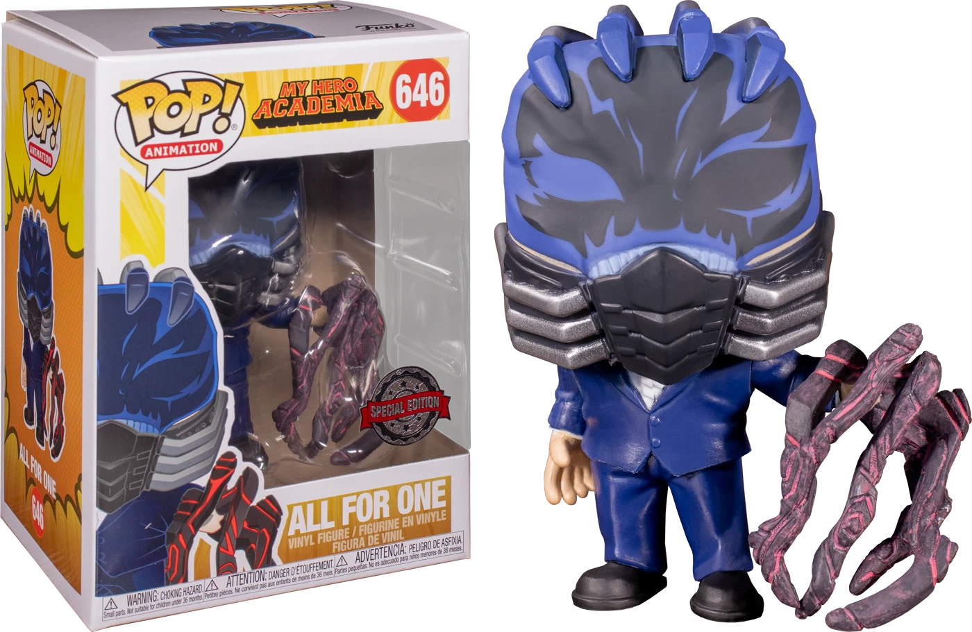 Funko Pop! My Hero Academia - All For One Quirck #646 3 Funko Pop! My Hero Academia - All For One Quirck #646