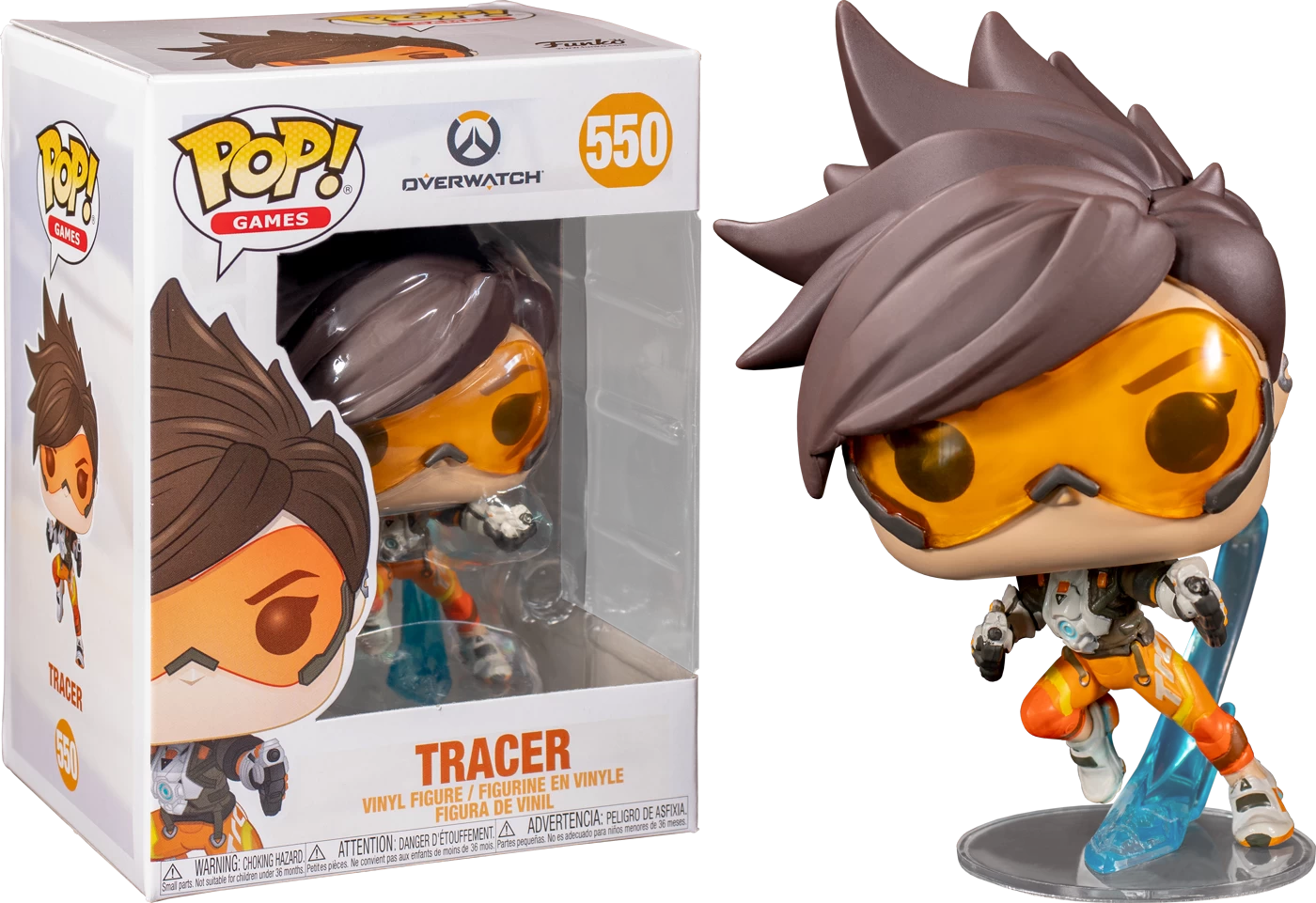 Funko Pop! Overwatch - Tracer With Guns #550 3 Funko Pop! Overwatch - Tracer With Guns #550