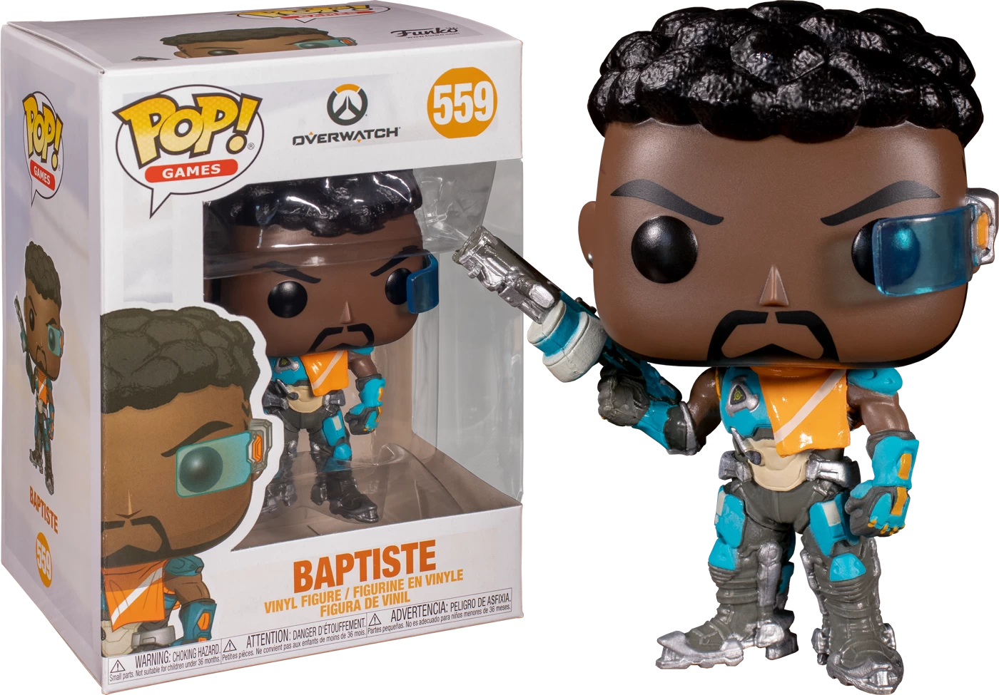 Funko Pop! Overwatch - Baptiste #559 2 Funko Pop! Overwatch - Baptiste #559