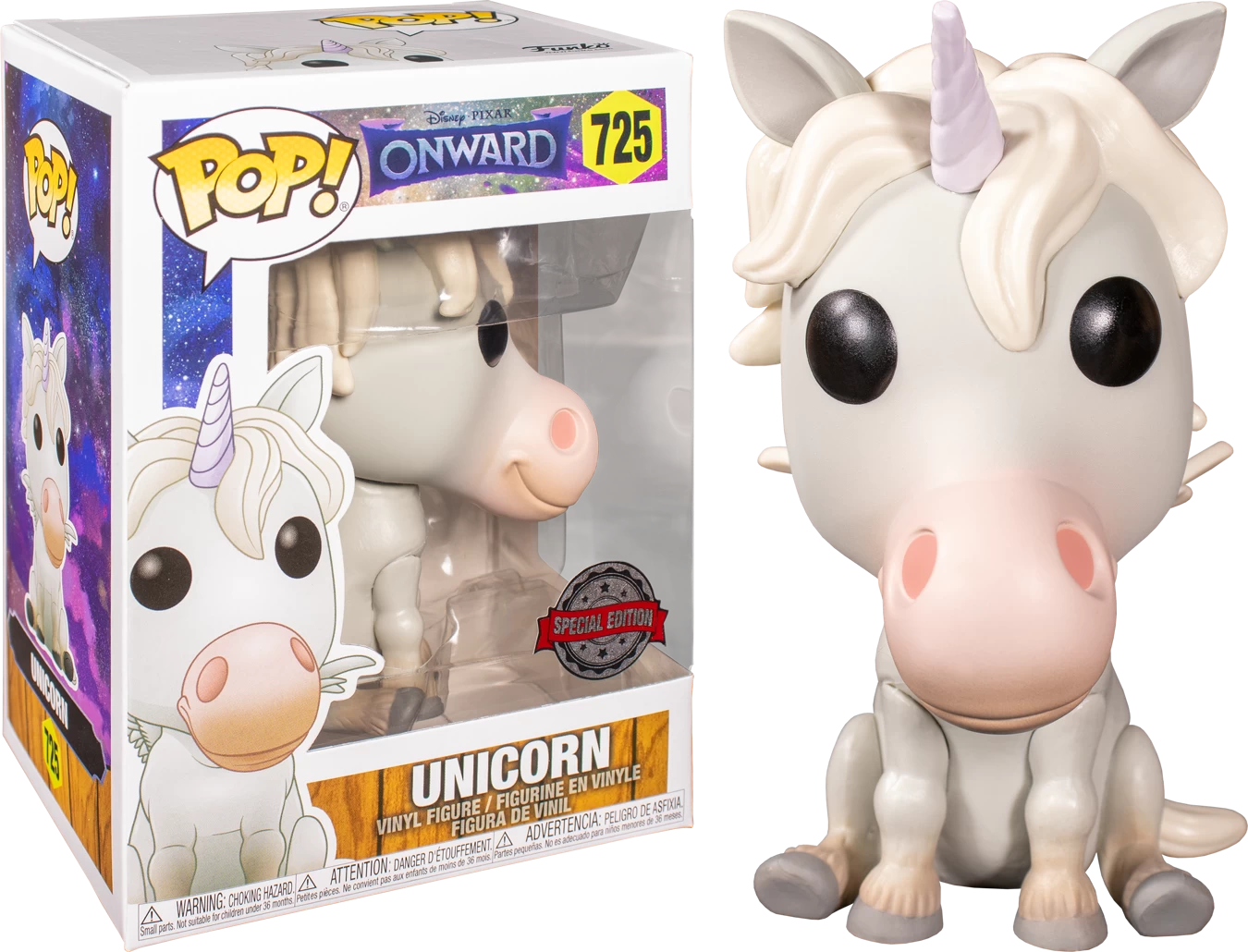 Funko Pop! Onward (2020) - Unicorn #725 - Chase Chance 3 Funko Pop! Onward (2020) - Unicorn #725 - Chase Chance