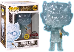 Funko Pop! Game Of Thrones - Crystal Night King With Dagger Glow In The Dark #84