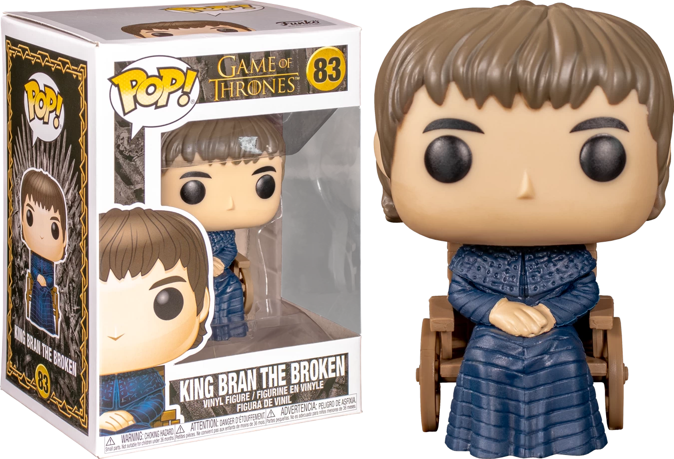 Funko Pop! Game Of Thrones - King Bran The Broken #83 3 Funko Pop! Game Of Thrones - King Bran The Broken #83