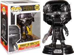 Funko Pop! Star Wars Episode IX: The Rise Of Skywalker - Knights Of Ren Hematite Chrome - Bundle (Set Of 6) -Anime Zone Shop fun47241 star wars episode ix the rise of skywalker knight of ren with blaster hematite chrome pop vinyl figure popcultcha 01.1585100791
