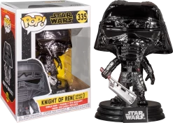 Funko Pop! Star Wars Episode IX: The Rise Of Skywalker - Knights Of Ren Hematite Chrome - Bundle (Set Of 6) -Anime Zone Shop fun47245 star wars episode ix the rise of skywalker knight of ren with blade hematite chrome pop vinyl figure popcultcha 01.1585100790