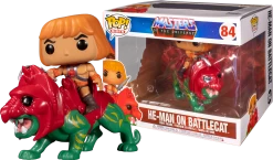 Funko Pop! Rides - Masters Of The Universe - He-Man On Battle Cat #84