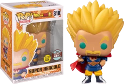 Funko Pop! Dragon Ball Super - Super Saiyan Hercule Glow In The Dark #818 -Anime Zone Shop fun48280 dragon ball super super saiyan hercule glow in the dark pop vinyl figure popcultcha 01.1591929608