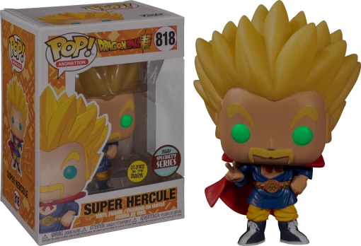 Funko Pop! Dragon Ball Super - Super Saiyan Hercule Glow In The Dark #818 -Anime Zone Shop fun48280 dragon ball super super saiyan hercule glow in the dark pop vinyl figure popcultcha 02 1.1591941857