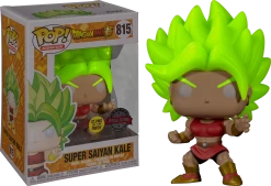 Funko Pop! Dragon Ball Super - Super Saiyan Kale Glow In The Dark #815