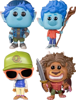 Funko Pop! Onward (2020) - They're Blue Da Ba Dee - Bundle (Set Of 4)