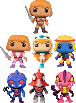 Funko Pop! Masters Of The Universe - Heroic Warriors - Bundle (Set Of 7)