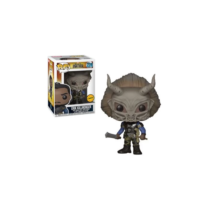 Funko Pop! Black Panther (2018) - Erik Killmonger #278 - Chase Chance 4 Funko Pop! Black Panther (2018) - Erik Killmonger #278 - Chase Chance - Image 2