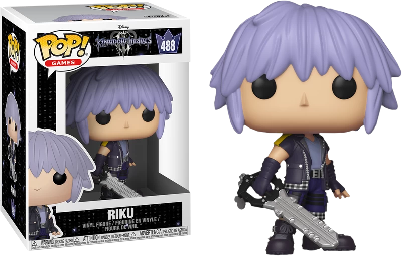 Funko Pop! Kingdom Hearts III - Riku #488 3 Funko Pop! Kingdom Hearts III - Riku #488