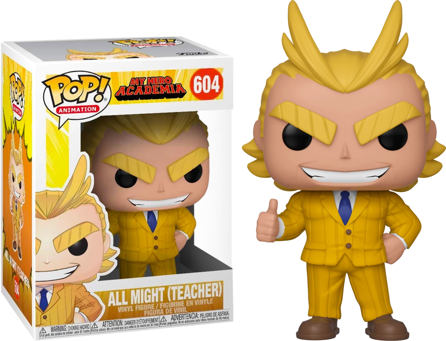 Funko Pop! My Hero Academia - Teacher All Might #604 3 Funko Pop! My Hero Academia - Teacher All Might #604
