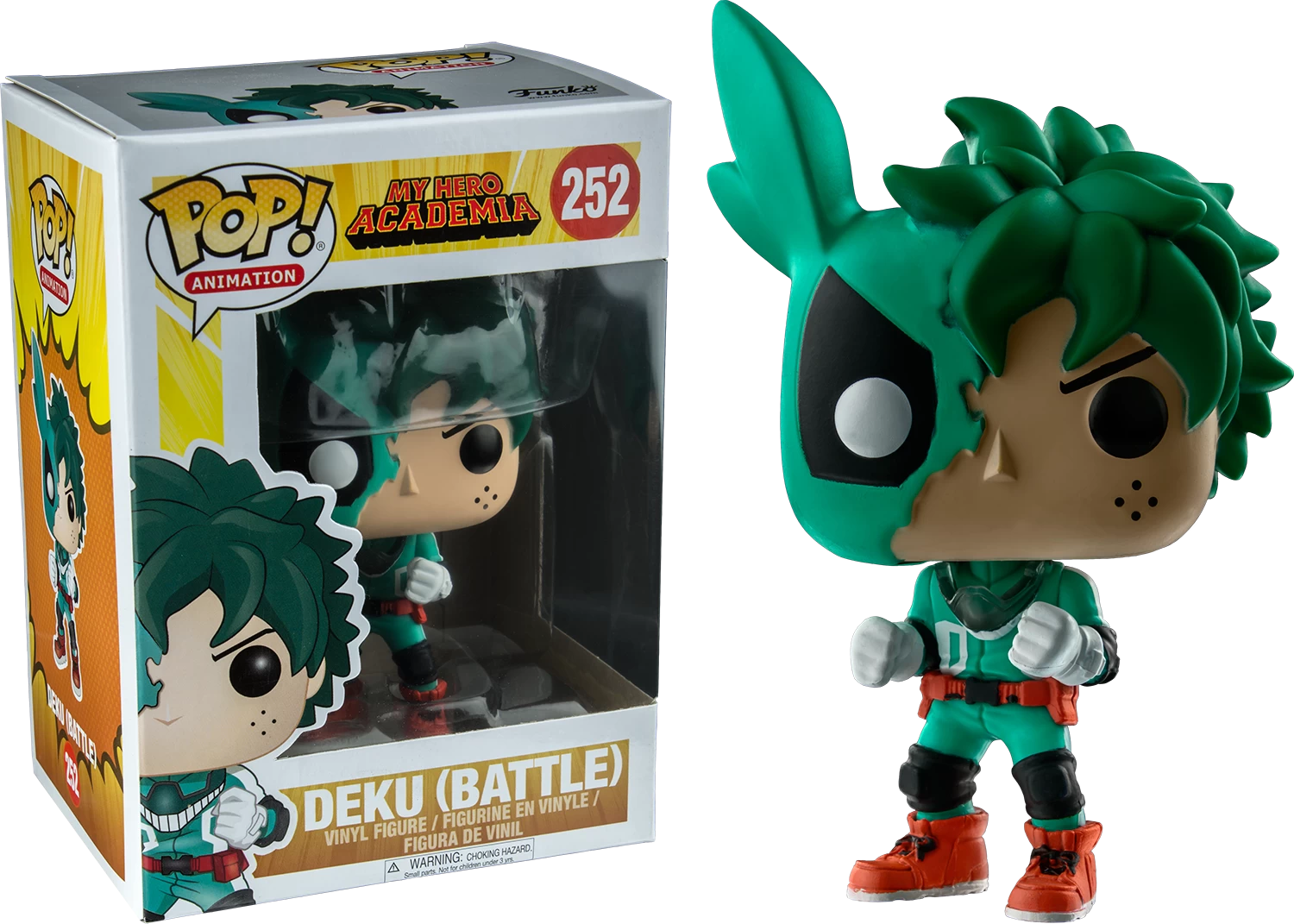 Funko Pop! My Hero Academia - Deku (Battle Damaged) #252 3 Funko Pop! My Hero Academia - Deku (Battle Damaged) #252
