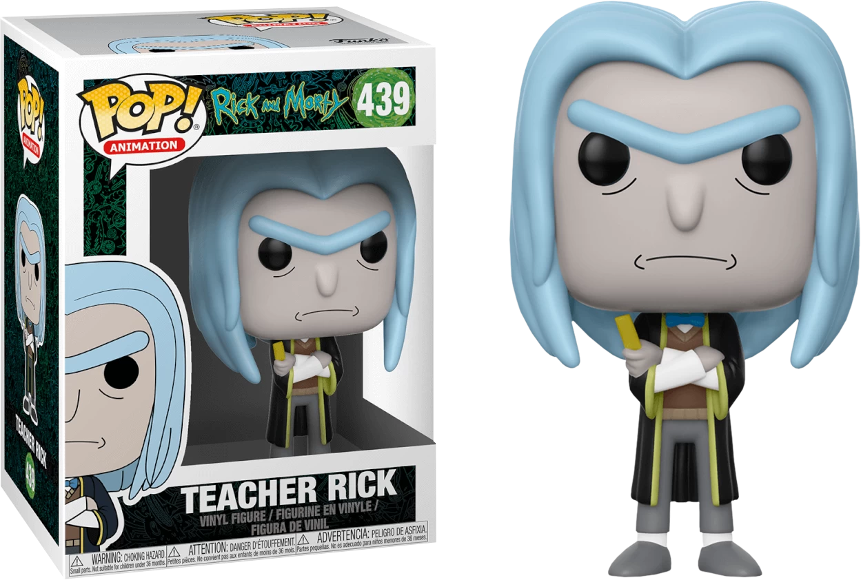Funko Pop! Rick And Morty - Teacher Rick #439 3 Funko Pop! Rick And Morty - Teacher Rick #439
