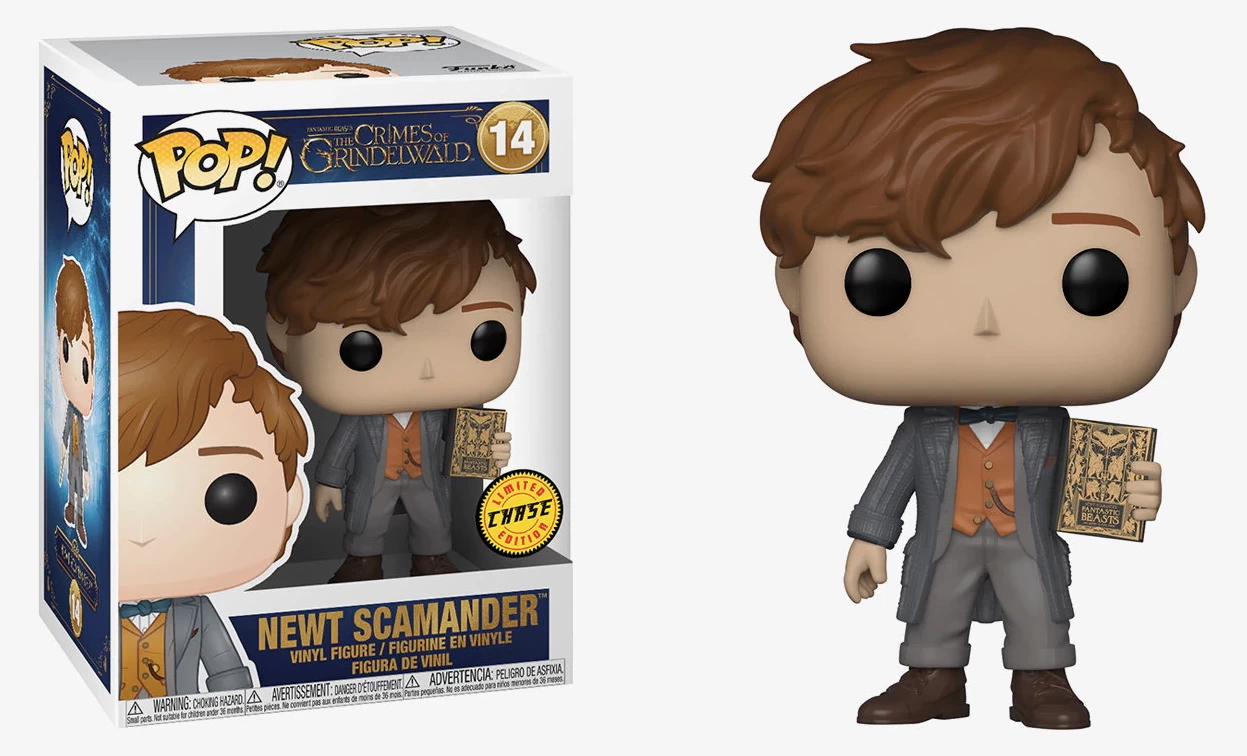 Funko Pop! Fantastic Beasts 2: The Crimes Of Grindelwald - Newt Scamander #14 - Chase Chance 4 Funko Pop! Fantastic Beasts 2: The Crimes Of Grindelwald - Newt Scamander #14 - Chase Chance - Image 2
