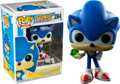Funko Pop! Sonic The Hedgehog - Sonic With Chaos Emerald #284
