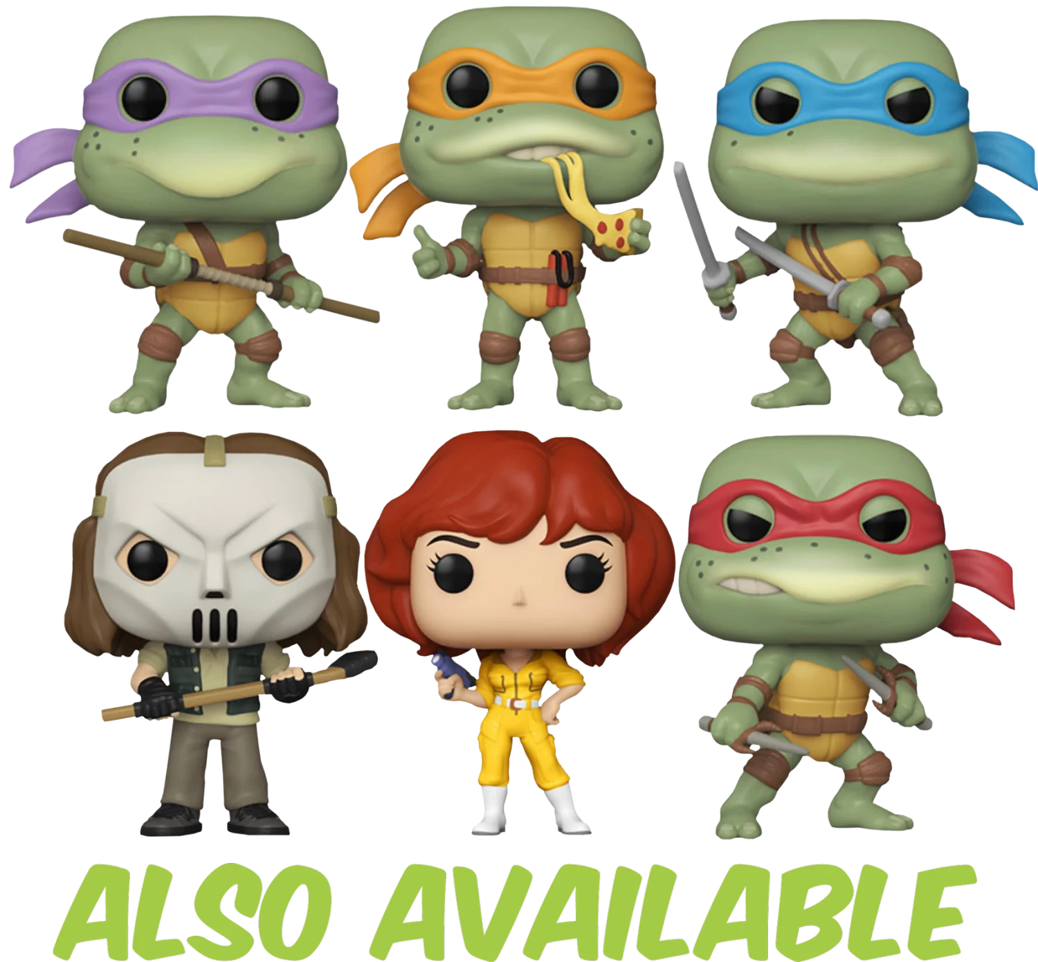 Funko Pop! Teenage Mutant Ninja Turtles (1990) - Casey Jones #20 4 Funko Pop! Teenage Mutant Ninja Turtles (1990) - Casey Jones #20 - Image 2