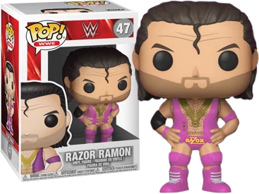 Funko Pop! WWE - Razor Ramon #47 - Chase Chance 3 Funko Pop! WWE - Razor Ramon #47 - Chase Chance